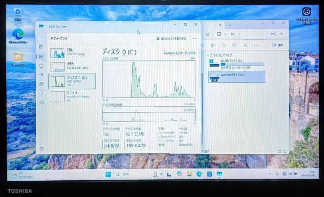 TOSHIBA dynabook Corei5 ������16GB �V�iSSD512GB DVD Web�J���� Windows11 �� PC�{��/���Ӌ@��� 