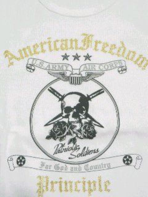 【JUDO BLOOM/ジュードブルーム】ゴールドシルバーラメ箔 スカルソードロゴロンT < 男性ファッション 【JUDO BLOOM/ジュードブルーム】ゴールドシルバーラメ箔 スカルソードロゴロンT < 男性ファッションの