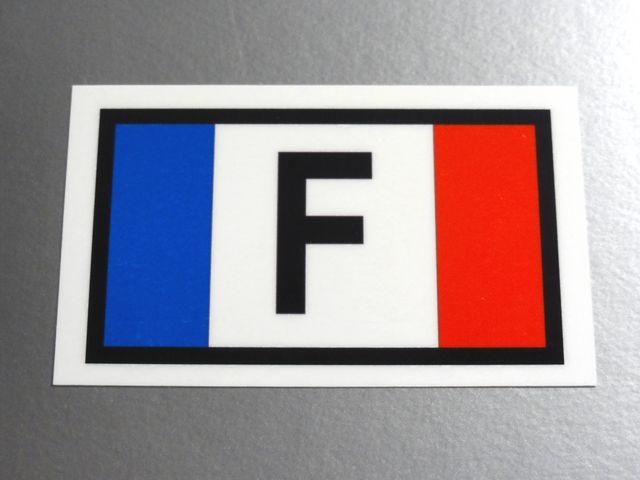 s1● F フランス国旗ステッカー2枚set シール●即買! < 自動車/バイク s1● F フランス国旗ステッカー2枚set シール●即買! < 自動車/バイク
