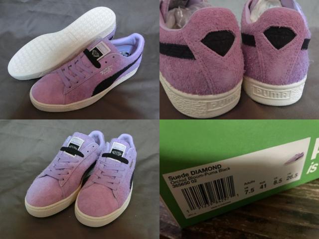 激レア USA購入 PUMA 【SUEDE DIAMOND】26.5p < ブランド  激レア USA購入 PUMA 【SUEDE DIAMOND】26.5p < ブランドの