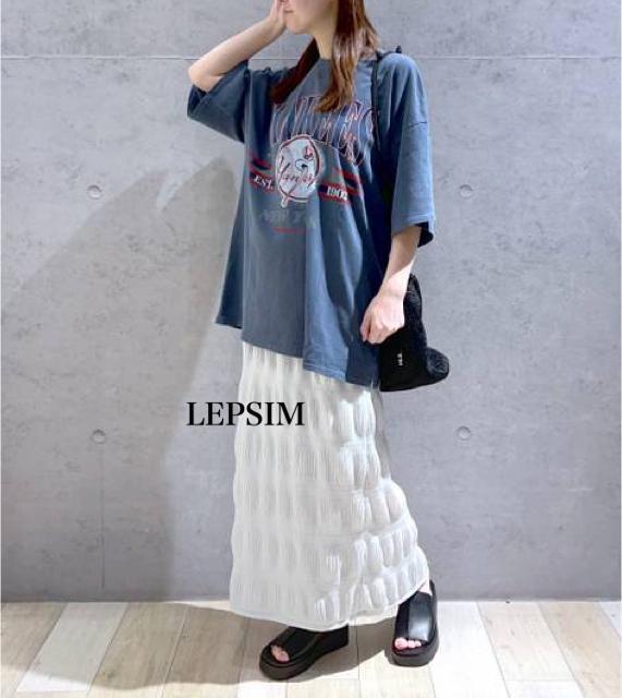 新品 LEPSIM★ スリット入りラメシャーリングスカート < 女性ファッション 新品 LEPSIM★ スリット入りラメシャーリングスカート < 女性ファッションの
