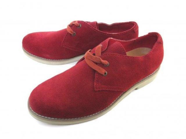 1円~C440新品Dedes本革カジュアルプレーントゥ/レースアップ26.5aRED♂ < 男性ファッション 1円~C440新品Dedes本革カジュアルプレーントゥ/レースアップ26.5aRED♂ < 男性ファッションの