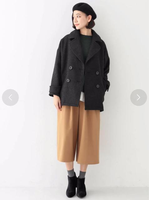 アースミュージックアンドエコロジー 起毛スカーチョ ワイドパンツ  カーキ フリーサイズ < ブランド  アースミュージックアンドエコロジー 起毛スカーチョ ワイドパンツ  カーキ フリーサイズ < ブランドの