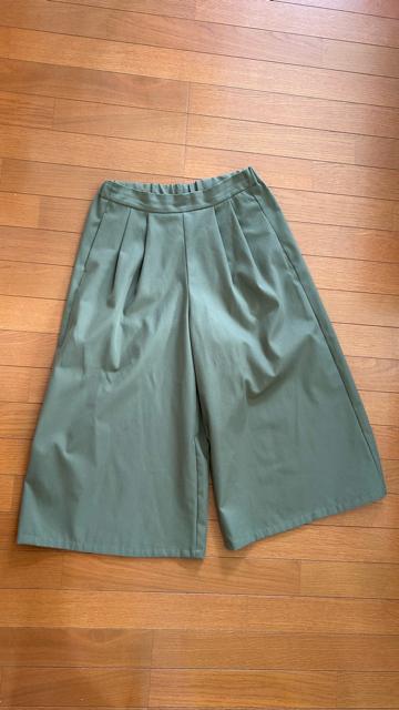 アースミュージックアンドエコロジー 起毛スカーチョ ワイドパンツ  カーキ フリーサイズ < ブランド  アースミュージックアンドエコロジー 起毛スカーチョ ワイドパンツ  カーキ フリーサイズ < ブランドの