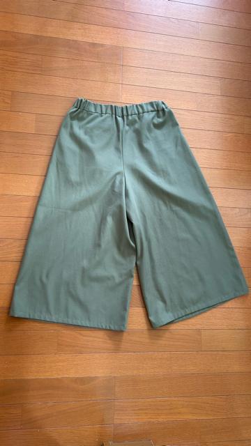 アースミュージックアンドエコロジー 起毛スカーチョ ワイドパンツ  カーキ フリーサイズ < ブランド  アースミュージックアンドエコロジー 起毛スカーチョ ワイドパンツ  カーキ フリーサイズ < ブランドの