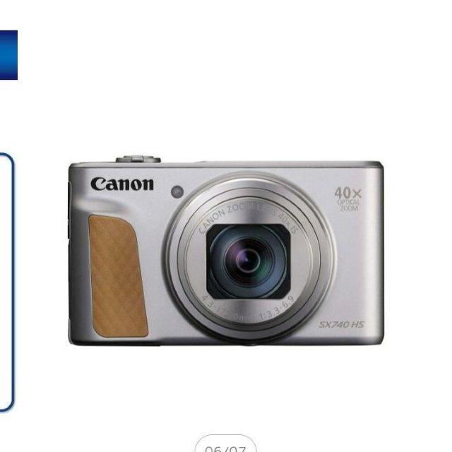 Canon RpNgfW^J PowerShot SX740 HS   Ɠd/AV 