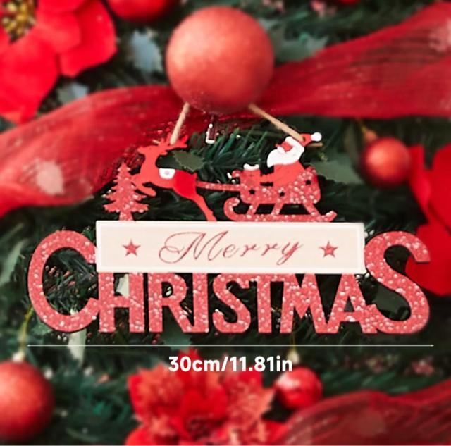 【新商品】【クリスマス特集】【2種類 レッド&シルバー】クリスマスドアサイン 木製掛け飾り メリークリスマス麋鹿雪橇デザイン < インテリア/ライフ 【新商品】【クリスマス特集】【2種類 レッド&シルバー】クリスマスドアサイン 木製掛け飾り メリークリスマス麋鹿雪橇デザイン < インテリア/ライフの