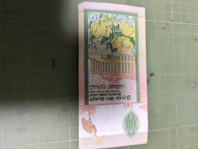 スリランカ10ルピー紙幣(1995) < ホビー スリランカ10ルピー紙幣(1995) < ホビーの