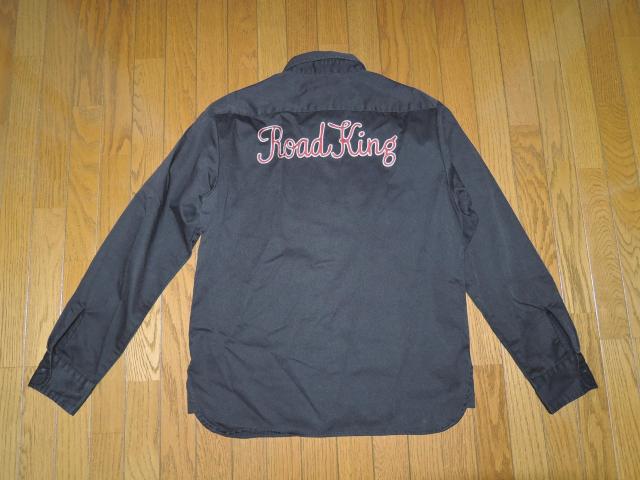 RADIALL ���f�B�A�� ���[�N�V���c M �� �w���S LOGO �����V���c �h�J �`�F�[���X�e�b�` WORK SHIRTS  �� �u�����h�� 