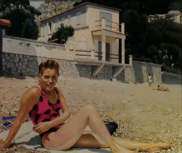 絵画 油彩 川上浪治『陽を浴びて』真作保証 原画 < ホビー 絵画 油彩 川上浪治『陽を浴びて』真作保証 原画 < ホビーの