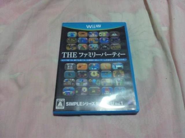 【Wii U】シンプル2000 ファミリーパーティー < ゲーム本体/ソフト  【Wii U】シンプル2000 ファミリーパーティー  < ゲーム本体/ソフトの