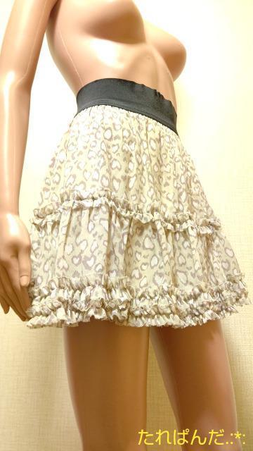 ☆pinky Girls☆綺麗なレオパード柄のヒラミニB374☆3点で即落 < ブランド  ☆pinky Girls☆綺麗なレオパード柄のヒラミニB374☆3点で即落 < ブランドの