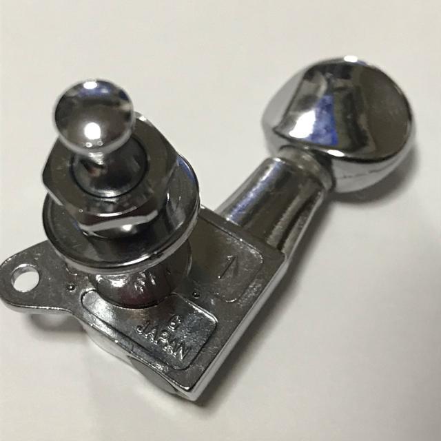 ペグ タカミネ 1個 ゴトー製 4.5.6弦用 クローム < ホビー  ペグ タカミネ 1個 ゴトー製 4.5.6弦用 クローム < ホビーの