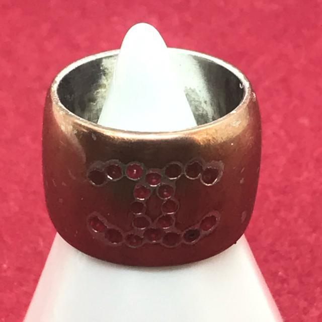 レア 正規品 シャネル CoCo ハート メタルリング 15号位 < ブランド  レア 正規品 シャネル CoCo ハート メタルリング 15号位 < ブランドの