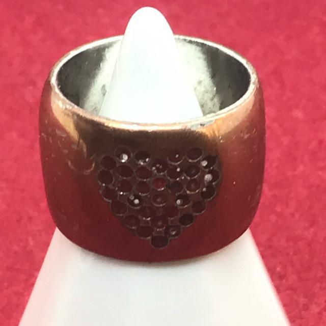 レア 正規品 シャネル CoCo ハート メタルリング 15号位 < ブランド  レア 正規品 シャネル CoCo ハート メタルリング 15号位 < ブランドの