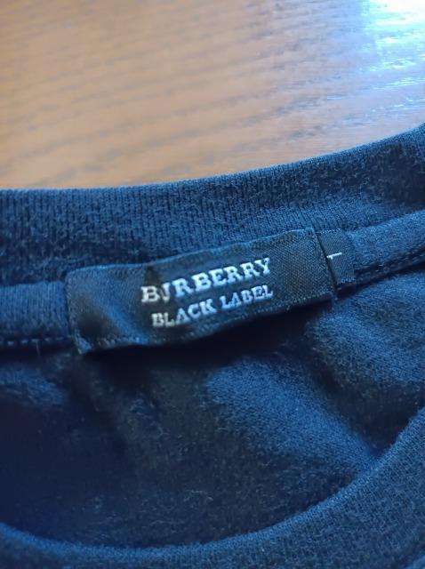 @BURBERRY BLACK LABELロゴ★半袖トップス黒★バーバリー★送料無料★ < 女性ファッション  @BURBERRY BLACK LABELロゴ★半袖トップス黒★バーバリー★送料無料★ < 女性ファッションの