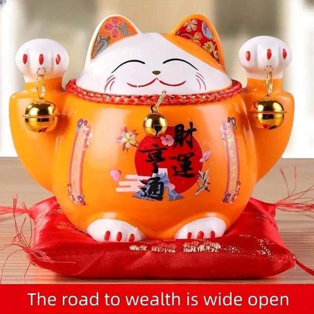 爆ヤス価格1490円★招き猫セラミックペニーバンク - 創造的なホーム&オフィスデコレーション、室内貯金飾り 赤 < インテリア/ライフ  爆ヤス価格1490円★招き猫セラミックペニーバンク - 創造的なホーム&オフィスデコレーション、室内貯金飾り 赤 < インテリア/ライフの