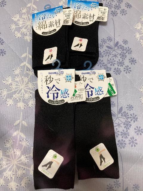 新品タグ付/接触冷感靴下4足+おまけ2足 < 女性ファッション  新品タグ付/接触冷感靴下4足+おまけ2足  < 女性ファッションの