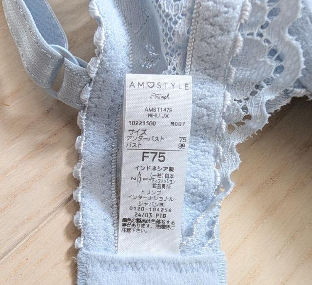 F75★トリンプ★アモスタイル★エアリーフィールブラ★ブラジャー★新品★送料無料 < 女性ファッション  F75★トリンプ★アモスタイル★エアリーフィールブラ★ブラジャー★新品★送料無料 < 女性ファッションの