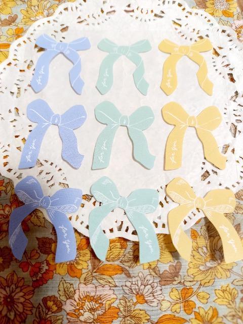 お裾分け☆リボンのギフトシールシート☆ < インテリア/ライフ  お裾分け☆リボンのギフトシールシート☆  < インテリア/ライフの
