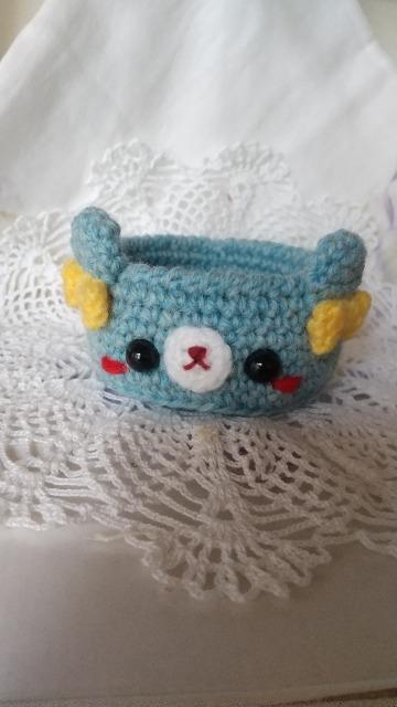 くま編みぐるみ小物入れ < ペット/手芸/園芸 くま編みぐるみ小物入れ < ペット/手芸/園芸の