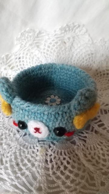 くま編みぐるみ小物入れ < ペット/手芸/園芸 くま編みぐるみ小物入れ < ペット/手芸/園芸の