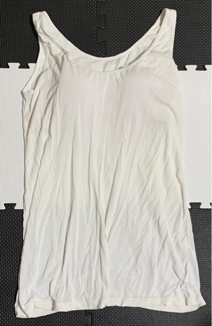 UNIQLO エアリズム ホワイト キャミソール < ブランド UNIQLO エアリズム ホワイト キャミソール < ブランドの