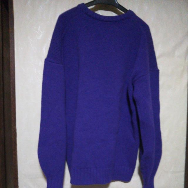 MITTERNACHT 長袖ウールニット メランジパープル 長袖セーター 毛100% < 女性ファッション MITTERNACHT 長袖ウールニット メランジパープル 長袖セーター 毛100% < 女性ファッションの