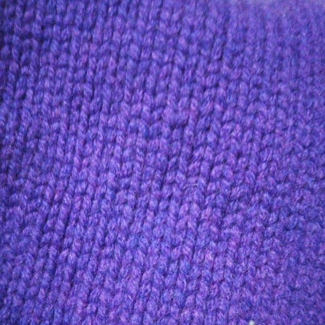 MITTERNACHT 長袖ウールニット メランジパープル 長袖セーター 毛100% < 女性ファッション MITTERNACHT 長袖ウールニット メランジパープル 長袖セーター 毛100% < 女性ファッションの