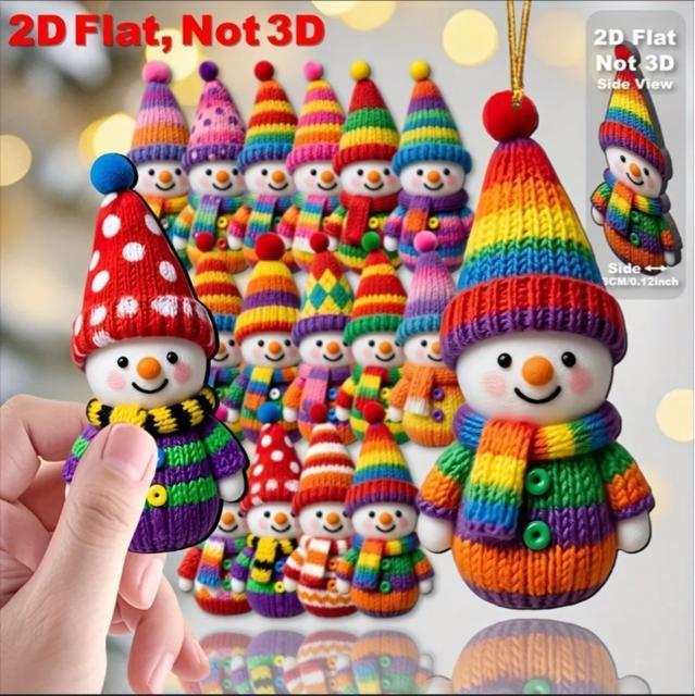 【クリスマス特集】16個 カラフル クリスマス 雪だるま クリスマス ツリー デコレーション 2D フラット フェスティブ < インテリア/ライフ 【クリスマス特集】16個 カラフル クリスマス 雪だるま クリスマス ツリー デコレーション 2D フラット フェスティブ < インテリア/ライフの