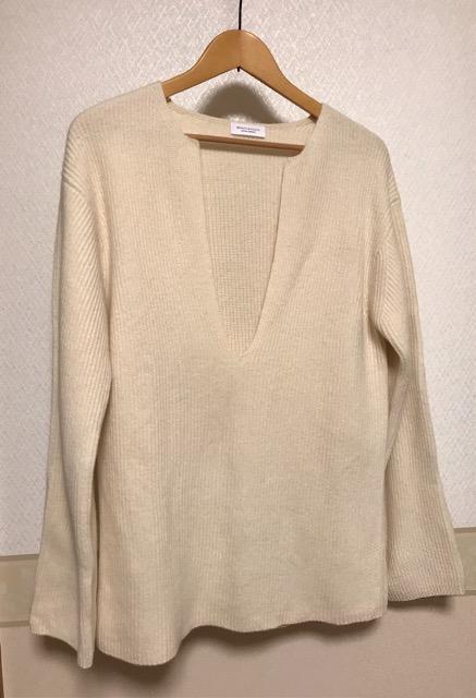 BEAUTY&YOUTH UNITED ARROWS ウールカシミヤ ニット 白 < ブランド BEAUTY&YOUTH UNITED ARROWS ウールカシミヤ ニット 白 < ブランドの