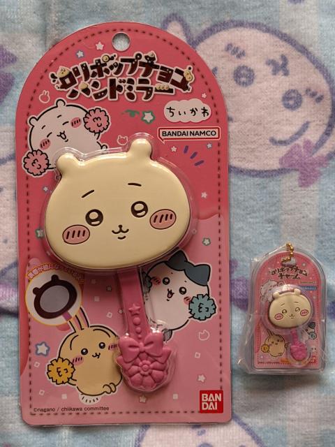 ちいかわロリポップチョコハンドミラー(ちいかわ)&ちいかわミニチュアチョコチャーム(ちいかわ) A個セット < アニメ/コミック/キャラクター ちいかわロリポップチョコハンドミラー(ちいかわ)&ちいかわミニチュアチョコチャーム(ちいかわ) A個セット < アニメ/コミック/キャラクターの