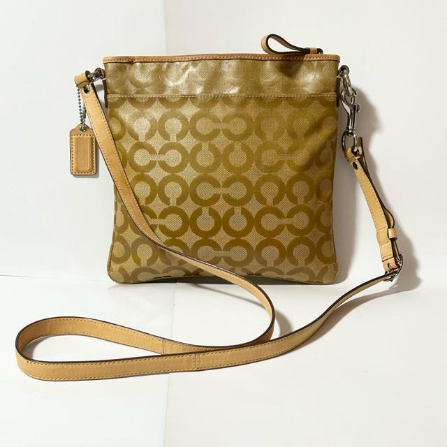 coach �R�[�` �V�����_�[�o�b�O �I�v�A�[�g �x�[�W�� PVC���z 43448 ���f�B�[�X �x�[�V�b�N �� �u�����h�� 