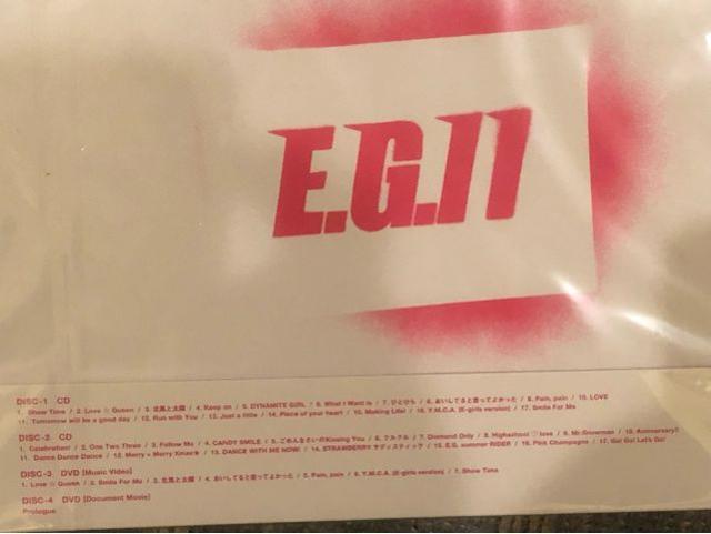 超レア!☆E−girls/E.G.11☆初回限定盤2CD+2DVD☆新品未開封!☆ < タレントグッズ  超レア!☆E−girls/E.G.11☆初回限定盤2CD+2DVD☆新品未開封!☆ < タレントグッズの