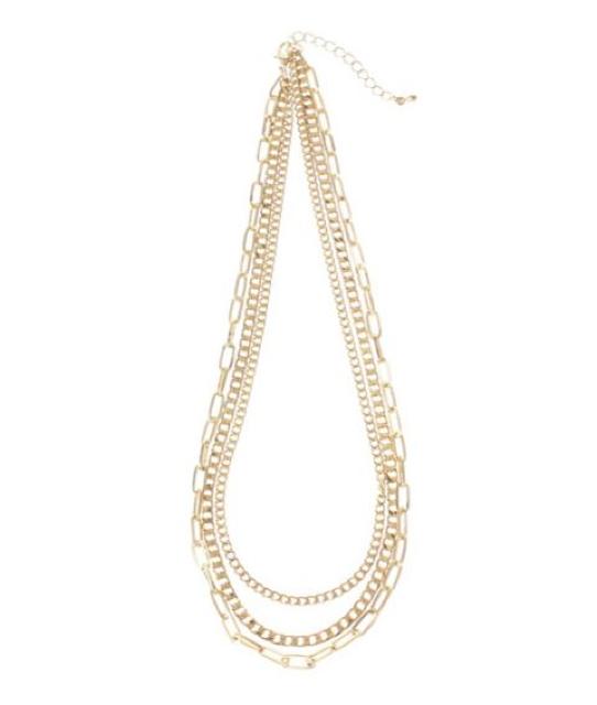 定価2,689円【新品】レイヤード3連チェーンネックレス●EVRISエヴリス●金 ゴールド●チェーンネックレス 3連ネックレス < ブランド  定価2,689円【新品】レイヤード3連チェーンネックレス●EVRISエヴリス●金 ゴールド●チェーンネックレス 3連ネックレス < ブランドの