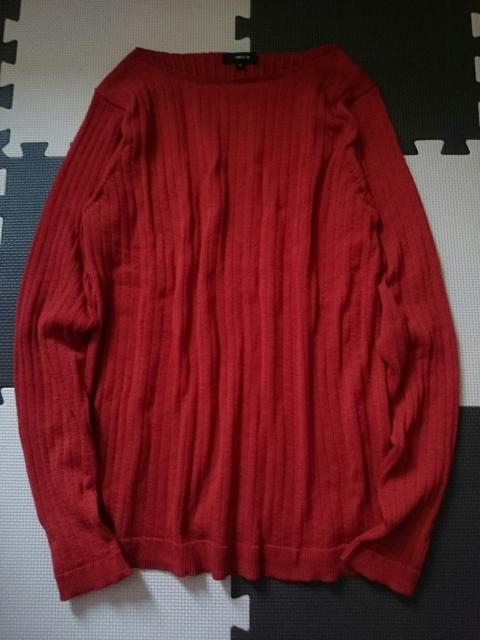 COMME CA ISM コムサイズム☆リブ編みニット★ダークオレンジ☆ < ブランド  COMME CA ISM コムサイズム☆リブ編みニット★ダークオレンジ☆ < ブランドの