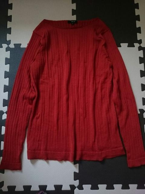 COMME CA ISM コムサイズム☆リブ編みニット★ダークオレンジ☆ < ブランド  COMME CA ISM コムサイズム☆リブ編みニット★ダークオレンジ☆ < ブランドの
