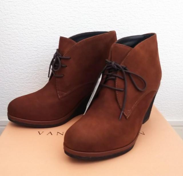 38★24cm★VANILLA MOON★牛革ウエッジソールブーツ★送料無料 < 女性ファッション  38★24cm★VANILLA MOON★牛革ウエッジソールブーツ★送料無料  < 女性ファッションの