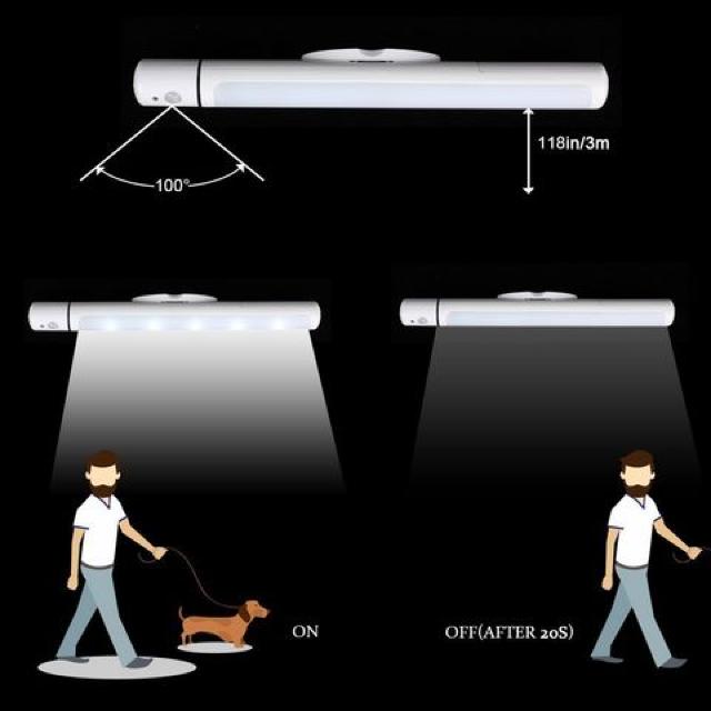 LED 人感センサーライト 懐中電灯 ウォールタイプ < 家電/AV  LED 人感センサーライト 懐中電灯 ウォールタイプ < 家電/AVの