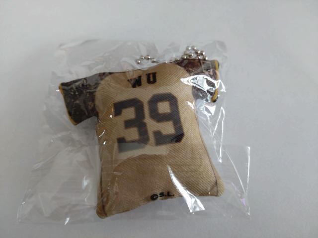 埼玉西武ライオンズ2022 球場ガチャ販売 ライオンズフェスティバルズユニフォーム型クッションキーホルダー 39 呉念庭選手 < レジャー/スポーツ  埼玉西武ライオンズ2022 球場ガチャ販売 ライオンズフェスティバルズユニフォーム型クッションキーホルダー 39 呉念庭選手 < レジャー/スポーツの