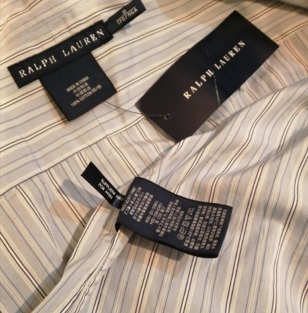 特価★ラルフローレンLauren Ralph Laurenシャツ新品未使用タグ付き早い勝ち通勤ビジネス普段用高級品薄ストライプ < 女性ファッション  特価★ラルフローレンLauren Ralph Laurenシャツ新品未使用タグ付き早い勝ち通勤ビジネス普段用高級品薄ストライプ < 女性ファッションの