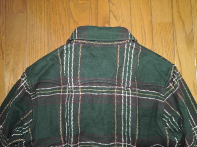 TMT ウエスタン チェック ネルシャツ S 緑系 厚手 長袖 ティーエムティー < ブランド  TMT ウエスタン チェック ネルシャツ S 緑系 厚手 長袖 ティーエムティー < ブランドの