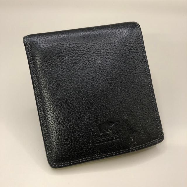 即決 GoldenBear ゴールデンベア 二つ折り財布 ブラック < 男性ファッション  即決 GoldenBear ゴールデンベア 二つ折り財布 ブラック  < 男性ファッションの