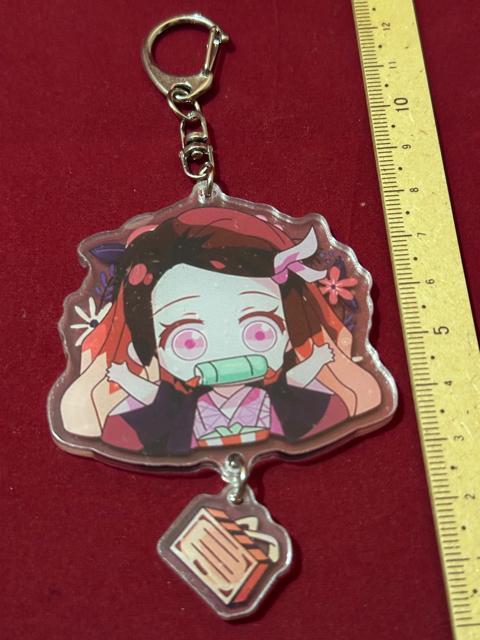 鬼滅の刃 アクリルキーホルダー 竈門禰豆子 【手のひらサイズで可愛い♪】★ステッカー特典付き♪ 煉獄 猗窩座など他出品も豊富♪新品 < アニメ/コミック/キャラクター 鬼滅の刃 アクリルキーホルダー 竈門禰豆子 【手のひらサイズで可愛い♪】★ステッカー特典付き♪ 煉獄 猗窩座など他出品も豊富♪新品 < アニメ/コミック/キャラクターの