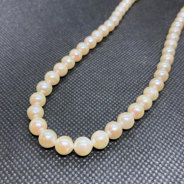 即決 SILVER シルバー パール ネックレス < 女性アクセサリー/時計  即決 SILVER シルバー パール ネックレス < 女性アクセサリー/時計の