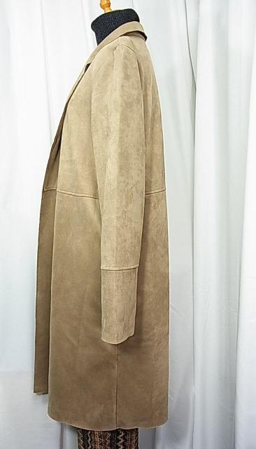 ★正規品 美品 ZARA ザラ ロングコート フェイクレザー調 キャメル Mサイズ < ブランド ★正規品 美品 ZARA ザラ ロングコート フェイクレザー調 キャメル Mサイズ < ブランドの