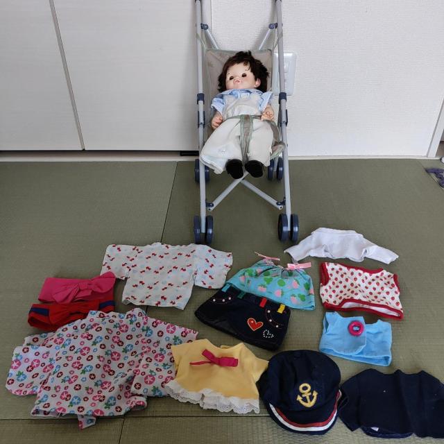 ぽぽちゃん 人形用衣装セットとベビーカー < おもちゃ ぽぽちゃん 人形用衣装セットとベビーカー < おもちゃの
