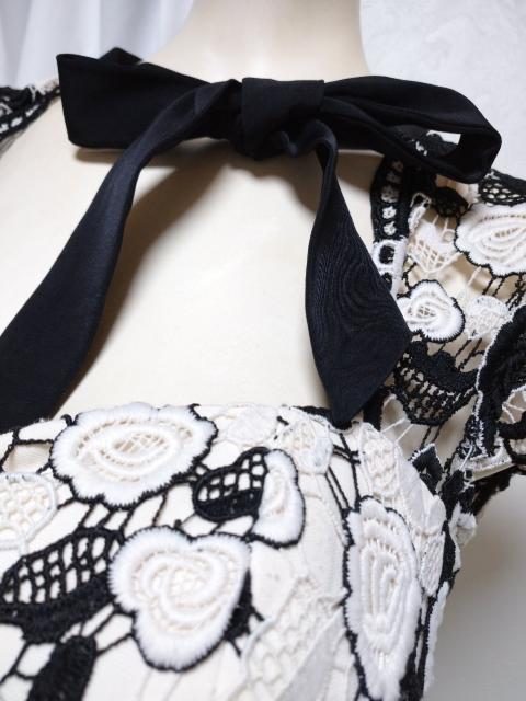 ROBEdeFLEURS/ローブドフルール フラワーレース ナイトドレス < 女性ファッション  ROBEdeFLEURS/ローブドフルール フラワーレース ナイトドレス < 女性ファッションの