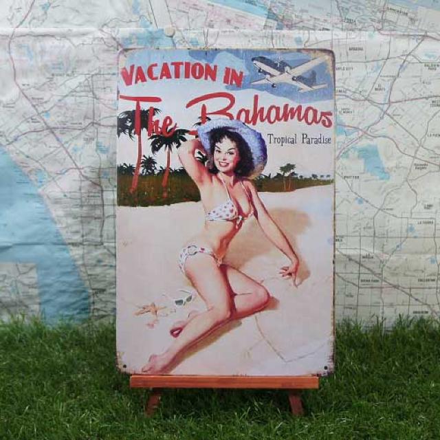 ViyuLŔzPin-up Girl^sibvK[@Bahamas   zr[ 