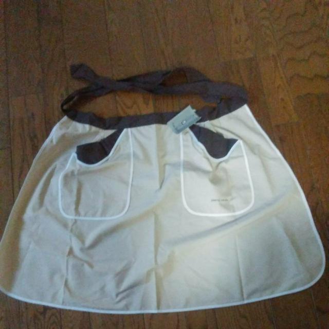 エプロン ベージュ×ブラウン 新品 < 女性ファッション エプロン ベージュ×ブラウン 新品 < 女性ファッションの